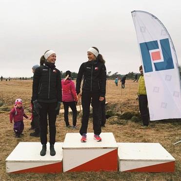 Anna och Kristine dominerade på pallen!